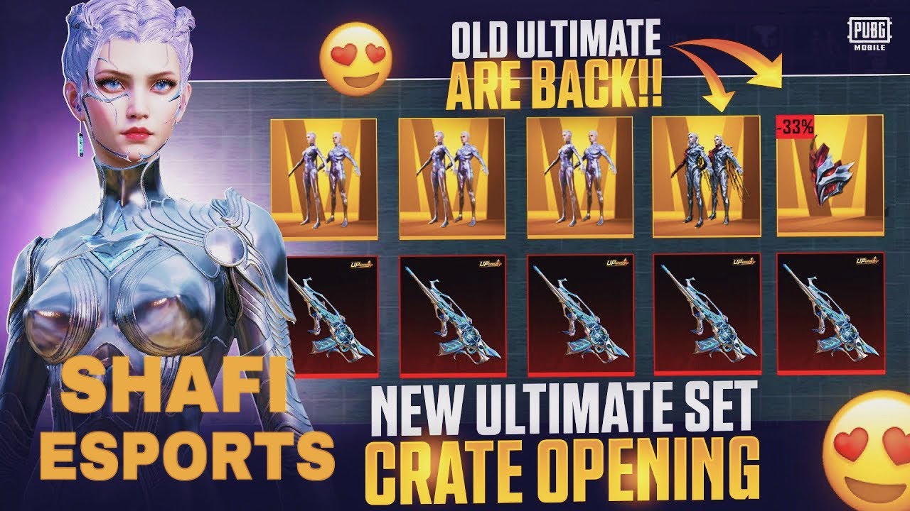 Pubg Quantum Storm Ultimate Set Crate Opening