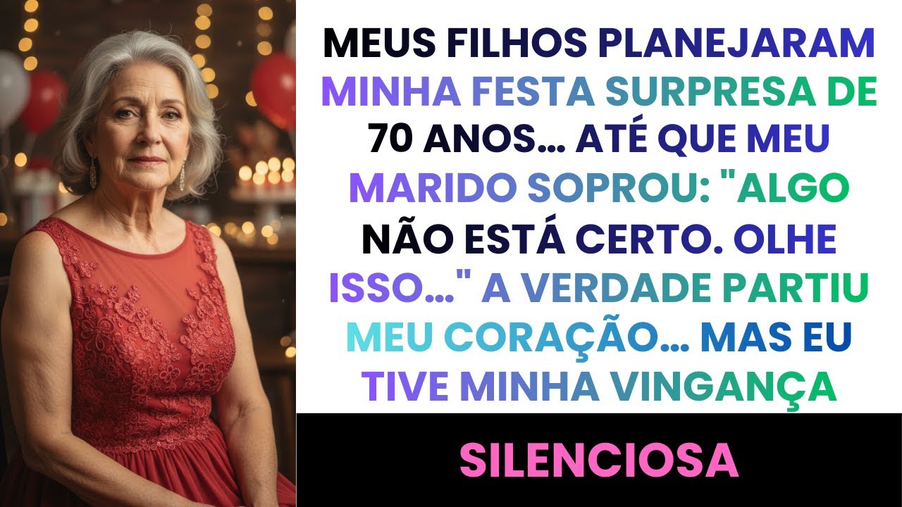 Meu filho planejou festa surpresa… até meu marido sussurrar: Espere… não está.