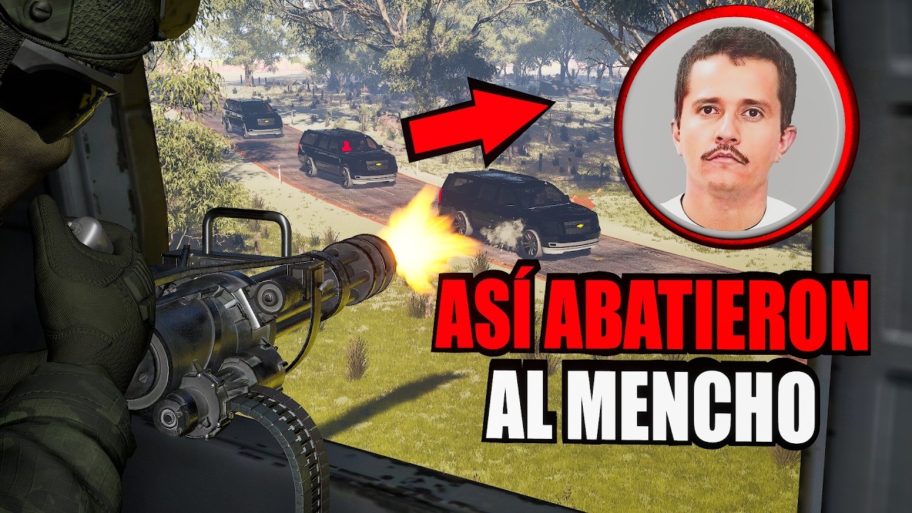 🇲🇽 Reconstrucción 3D: Así abatieron al MENCHO