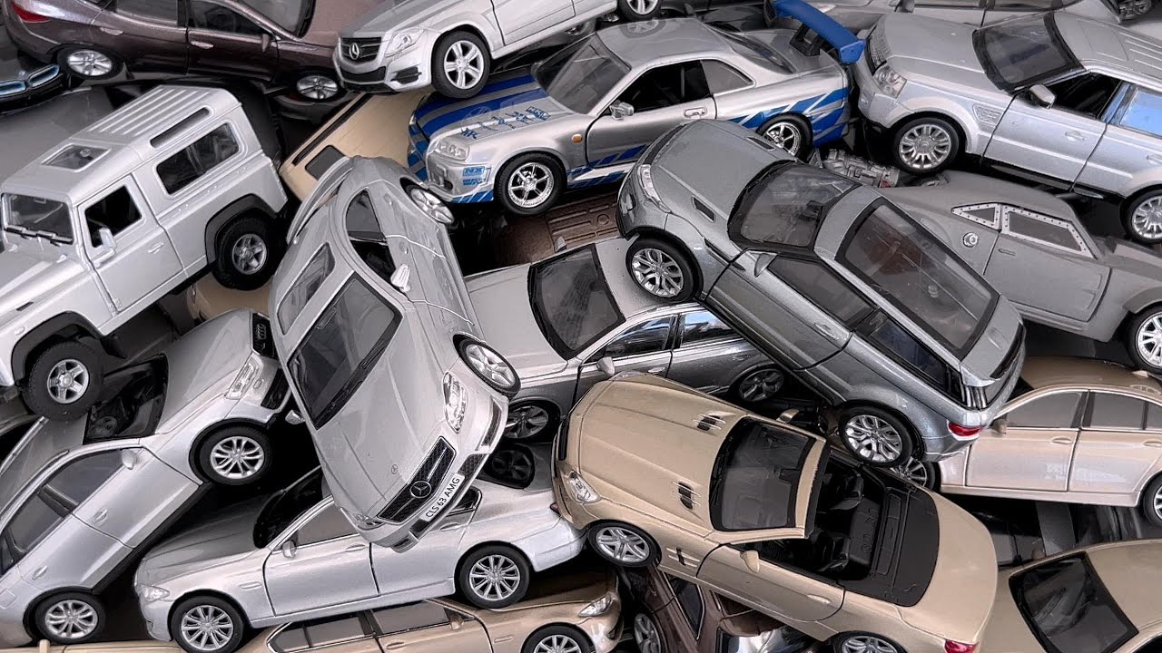 Gray Diecast Cars – Welly, Kinsmart, Maisto & Jada Showcase 🚗🩶