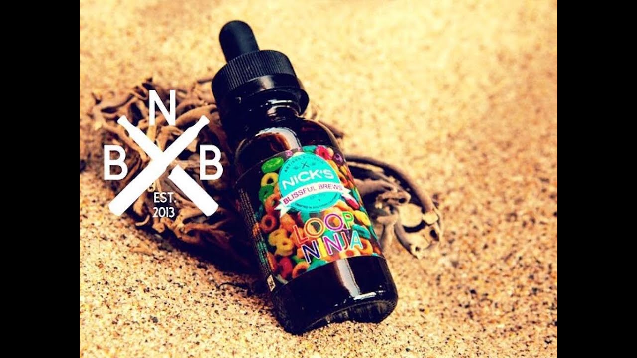 nick's blissful brews loop ninja e juice review