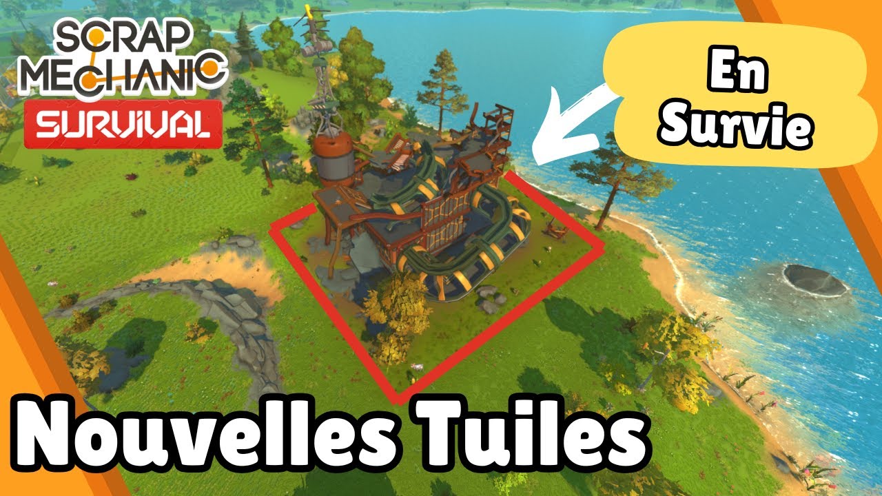 Monde Custom - Le nouveau projet fou ! - Scrap Mechanic