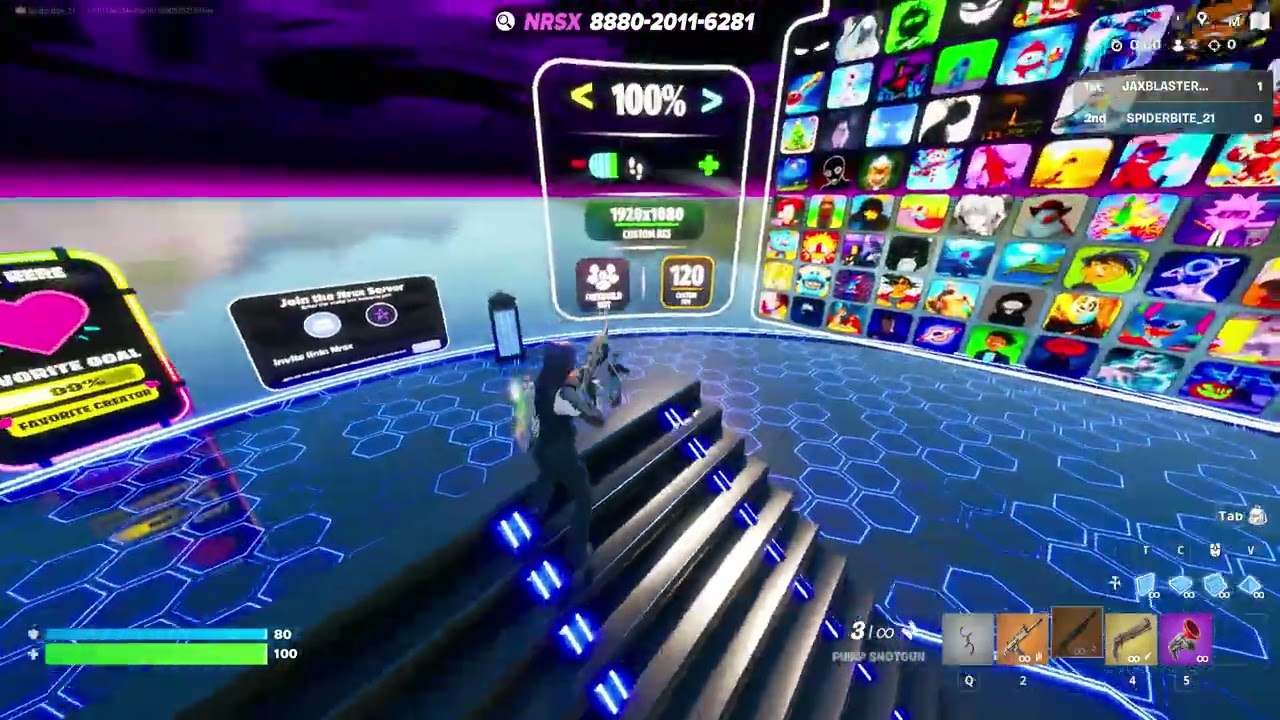 playing BEST 1V1 with Jaxson
