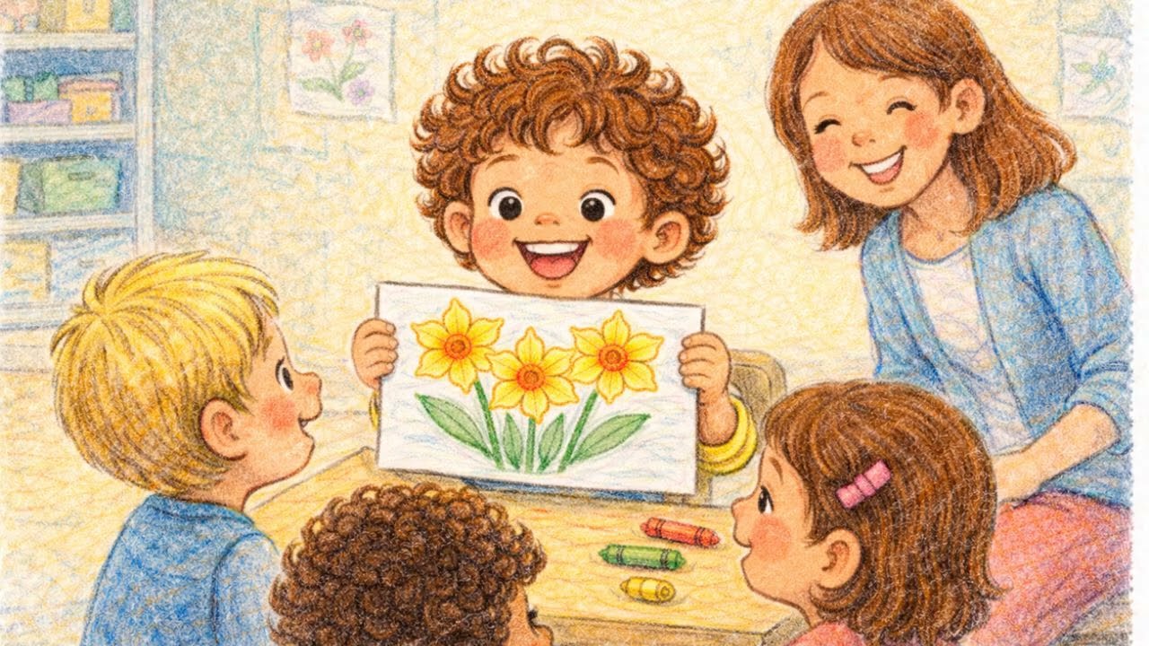 Desenul cu narcise. O poveste de Lucia Muntean