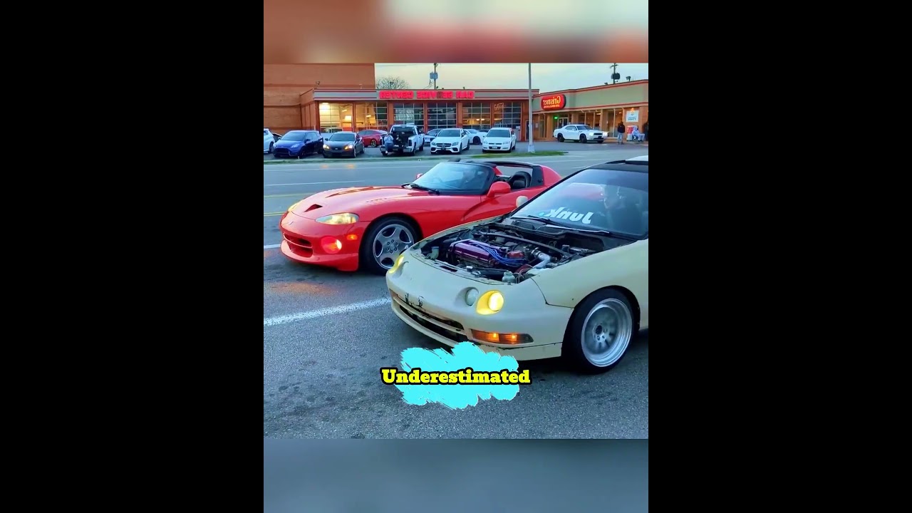 Dodge-Viper Driver Racing Straight To Regret😭 #shorts