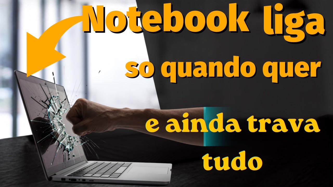 Notebook liga e fica com tela escura ou sem imagem