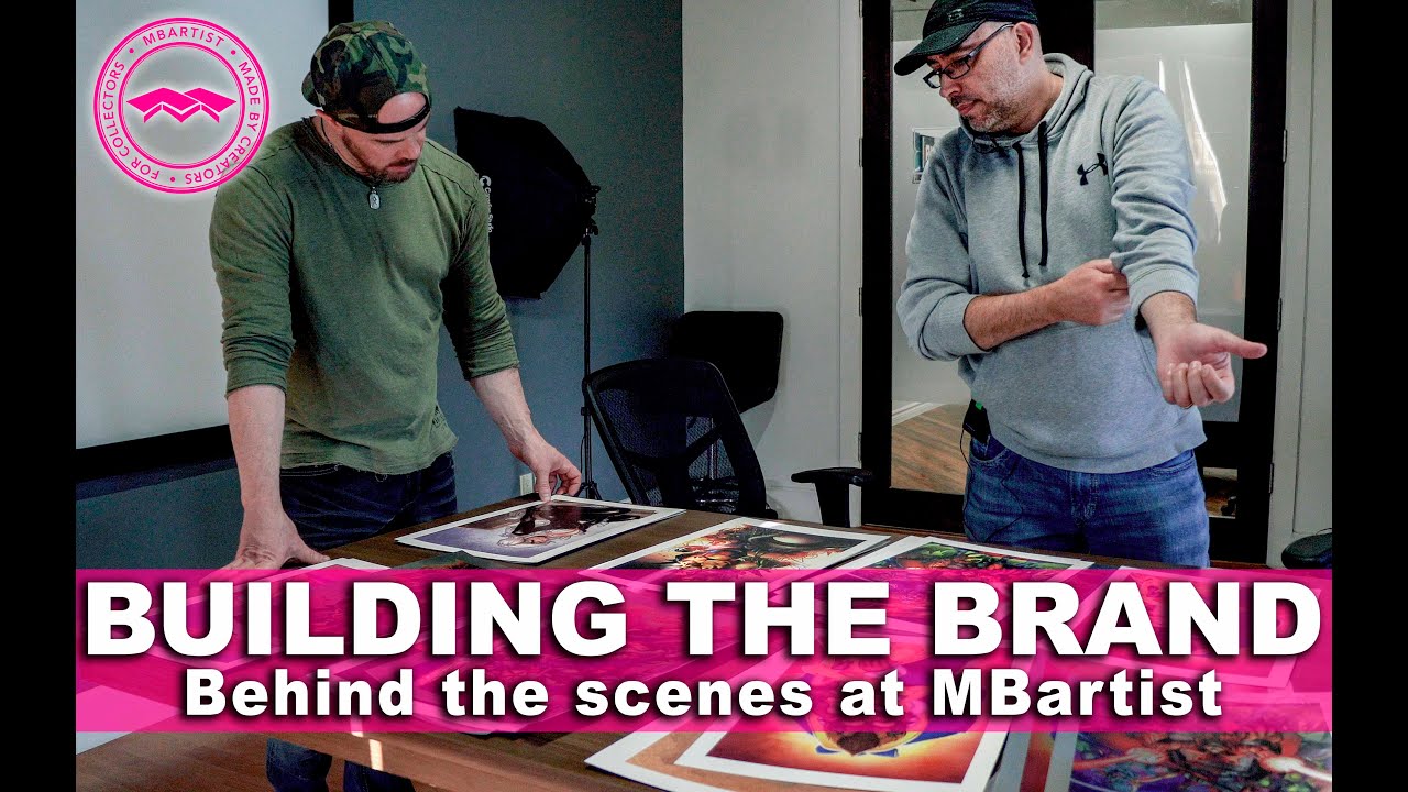 Building The Brand - Behind the Scenes Of a Comic Book Art Agency E01