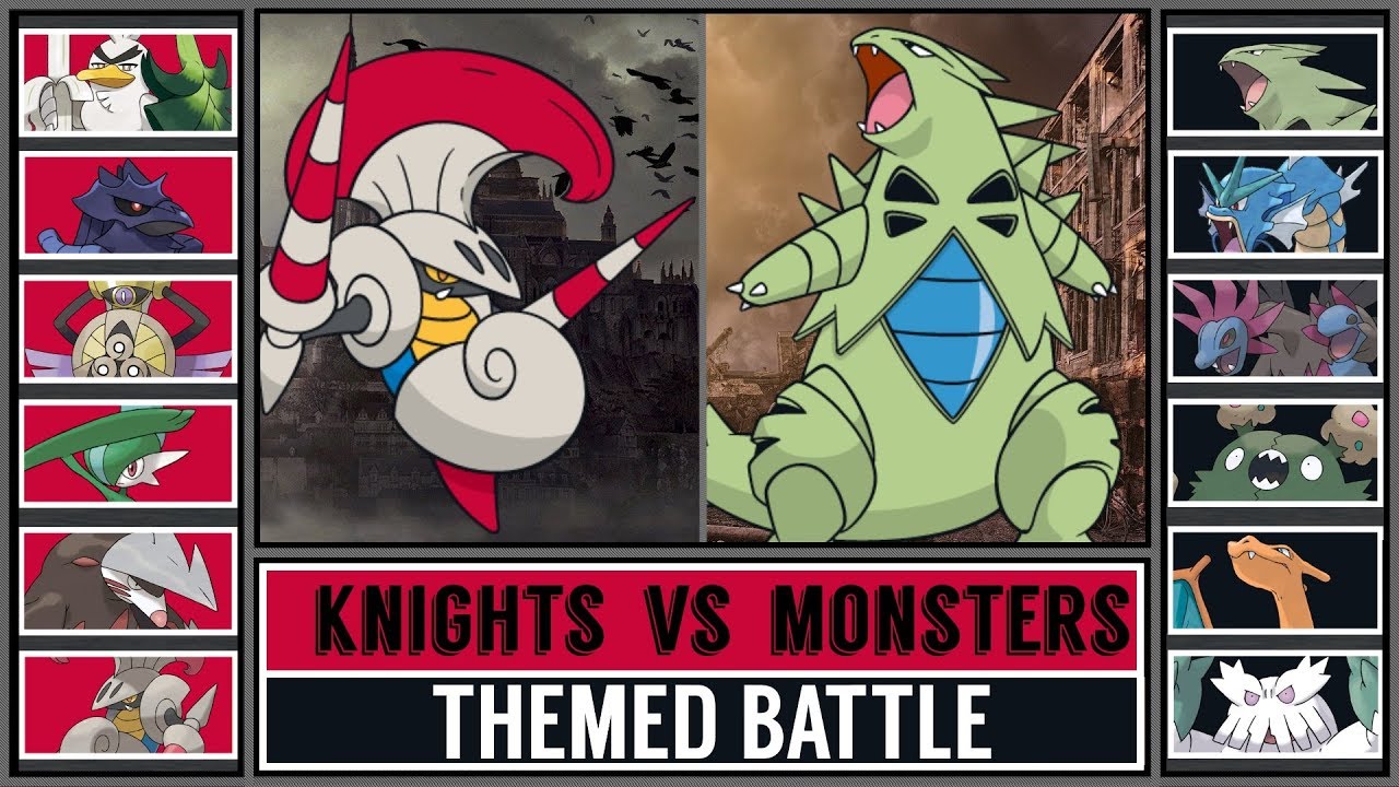 KNIGHTS vs MONSTERS (Pokémon Theme Battle)