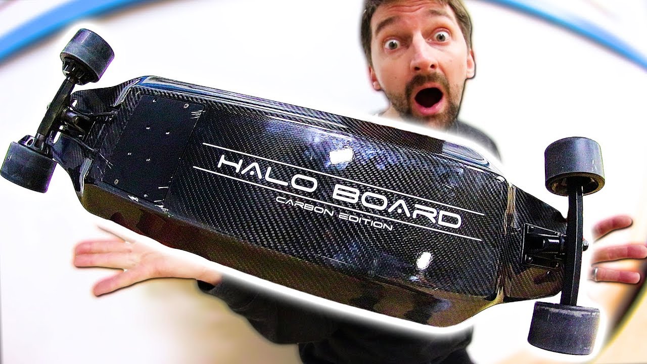 BEST ELECTRIC LONG BOARD EVER!? - HALO BOARD 2
