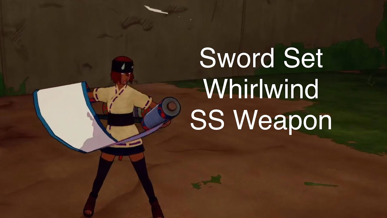 Shinobi Striker Sword set “whirlwind” SS Weapon Showcase