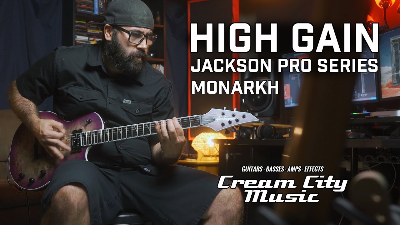 HIGH GAIN: Демонстрация электрогитары Jackson Pro Series Monarkh SCP