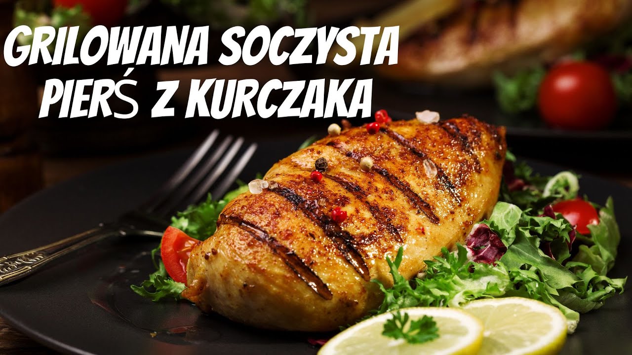Pierś z kurczaka ....Tym sposobem będzie zawsze soczysta #kurczak #grillowanie #obiad