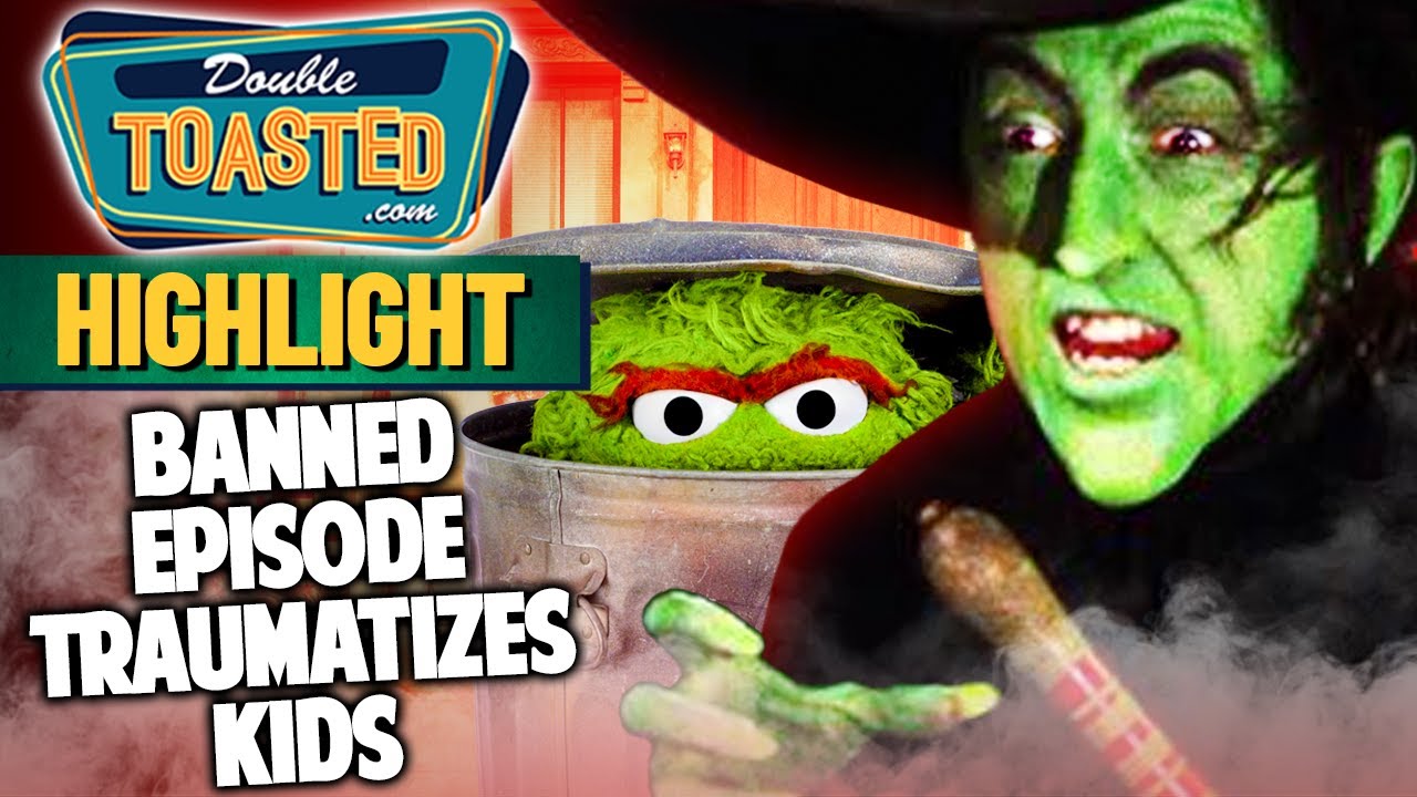 BANNED SESAME STREET EPISODE THAT TERRIFIED KIDS - WAS IT THAT SCARY?  | Double Toasted