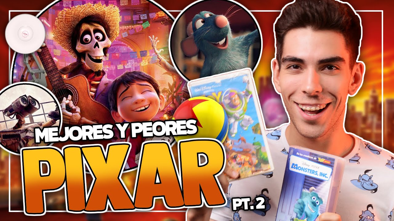 RANKING: Películas de PIXAR - PEOR A MEJOR (Parte 2) | Caja de Películas