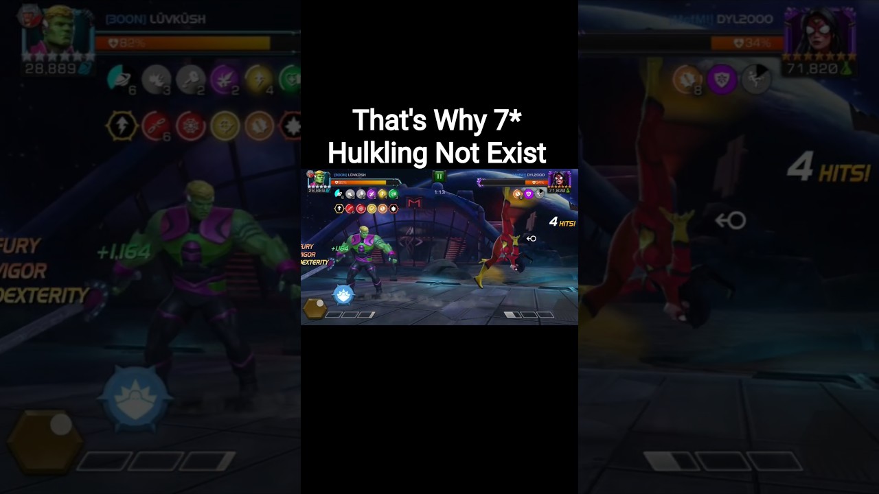 That's Why 7* Hulkling Not Exist #mcoc #mcocbattleground #battlegroundgameplay #mcocgameplay #marvel