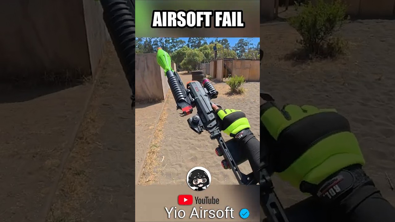🤣 TRIPLE GRENADE LAUNCHER + RPG❗️ 🤣 ▬ #gameplay #funny #airsoft - VOLCANO ACETECH