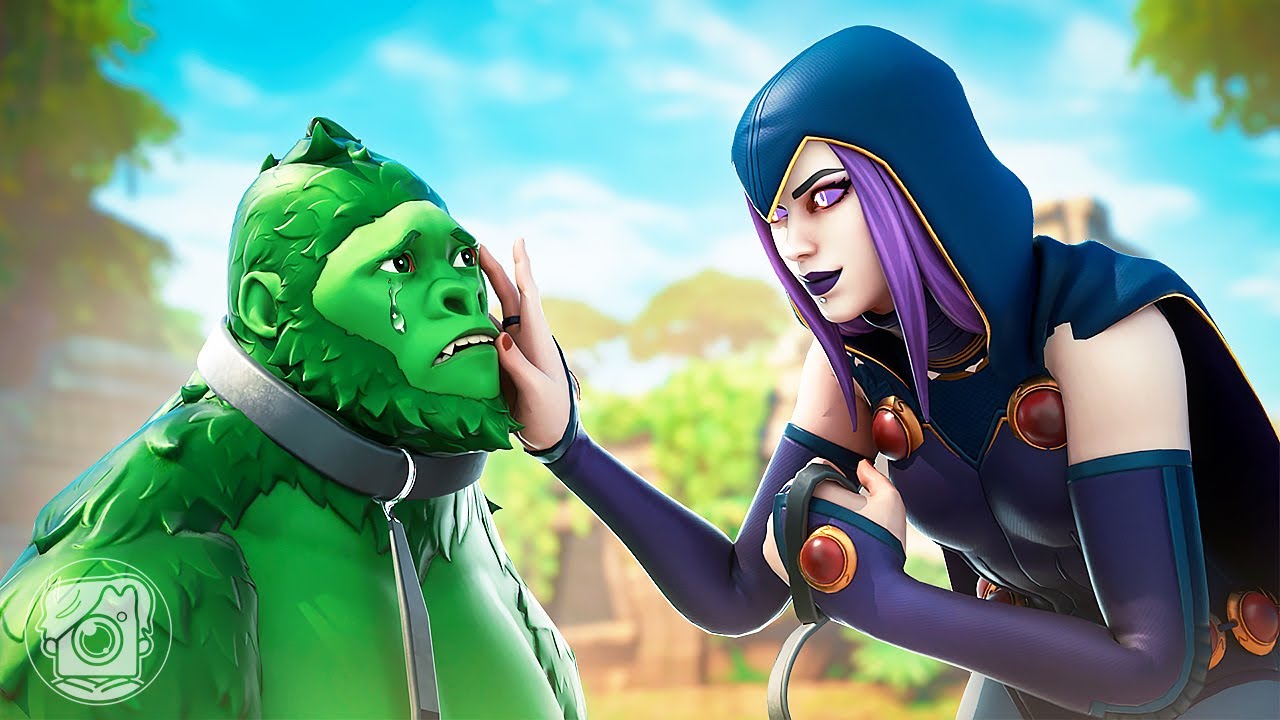 RAVEN'S NEW PET BEAST BOY! (A Fortnite Short Film)