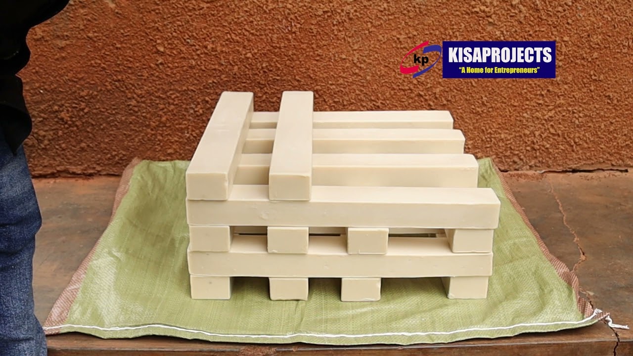 SOAP MANUFACTURED THROUGH A KISA PROJECTS SOAP MAKING KIT OF UGX1,900,000