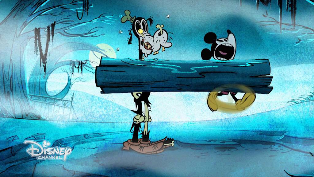Topolino -- Uno scheletro per amico - Cortometraggio