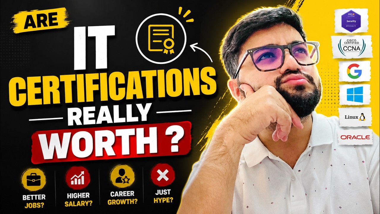 Are IT Certifications Really Worth 🤔 ??? Let's Break The Myth ✅ !!!