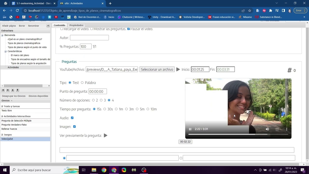 ¿Cómo crear un video interactivo con exelearning?