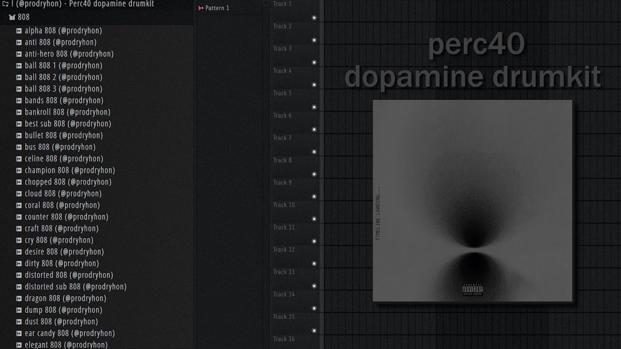 Perc40 drumkit / dopamine stash (Rare Sounds)