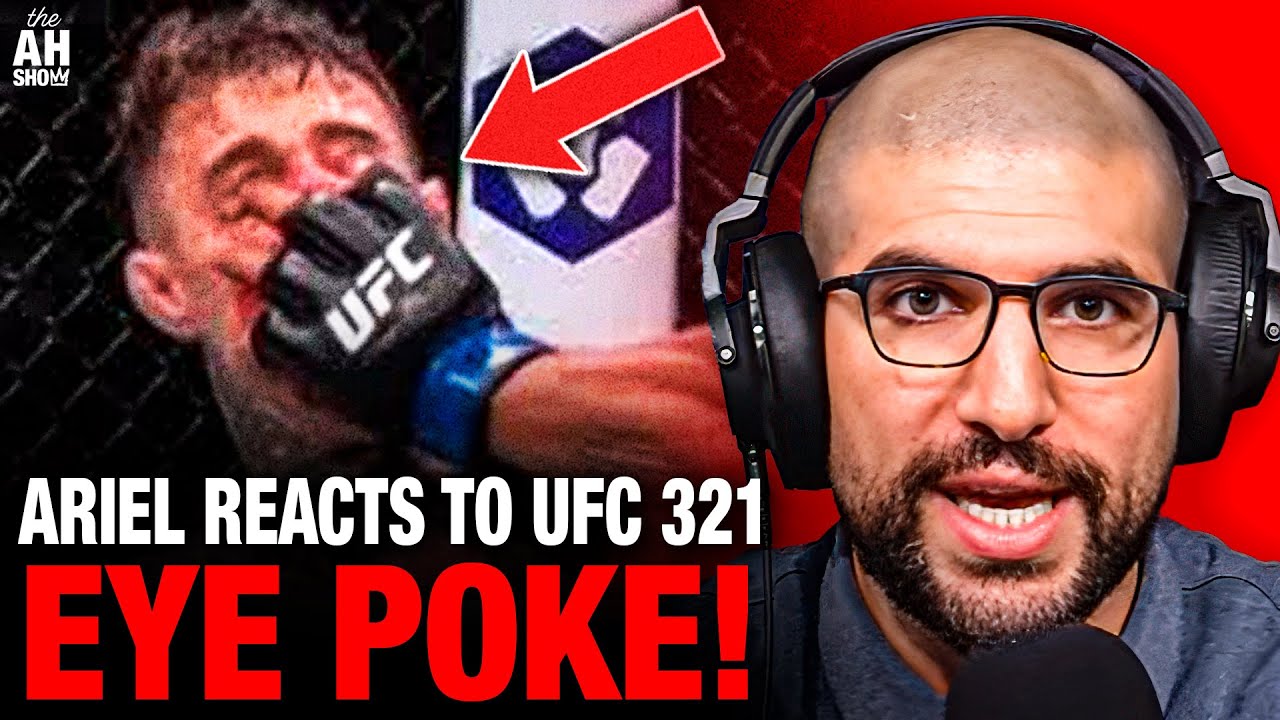 Ariel Helwani GOES OFF on Tom Aspinall Critics After UFC 321 Eye Poke Scandal