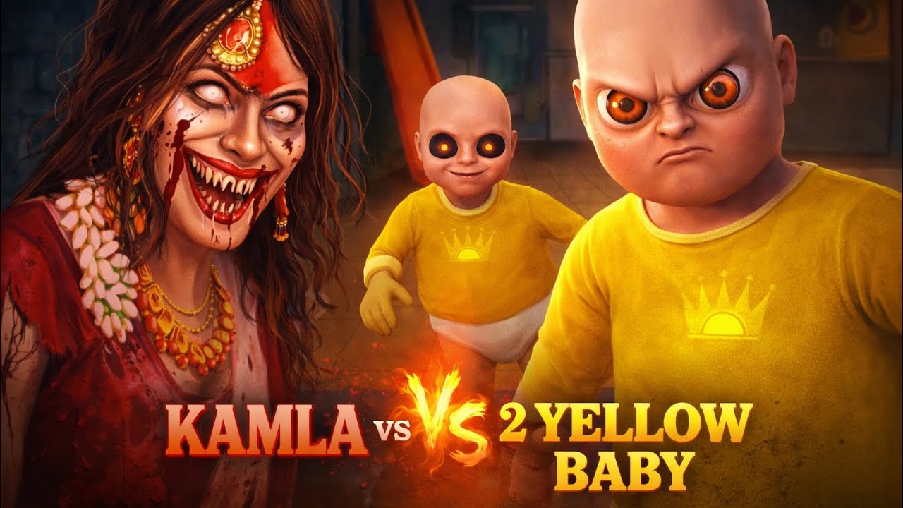 The baby in yellow act 4 ll part 3 ll Two yellow baby with Kamla #gaming 