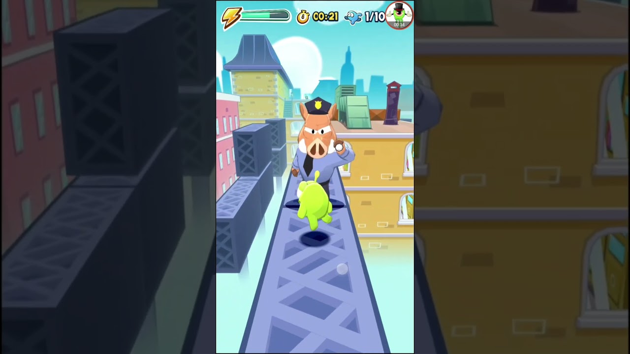 Om Nom: Parkour (Android,iOS) Gameplay Walkthrough #omnomgameplays #omnomgame #games