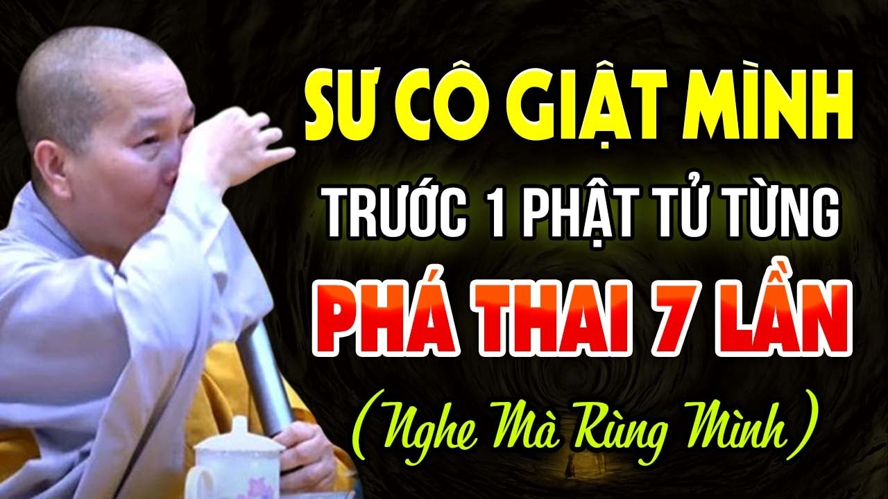 Sư Cô Giật Mình Trước 1 Phật Tử Từng PHÁ THAI 7 LẦN | SC. Thích Nữ Như Lan