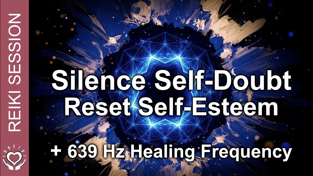 Reiki for Low Self-Esteem &bull; Stop Feeling Undeserving, Insecure, Unworthy &bull; 639 Hz Healing Frequency