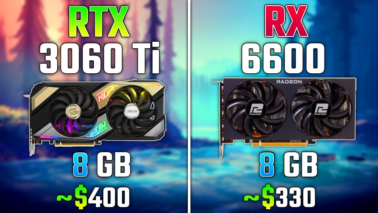 RTX 3060 Ti vs RX 6600 | Test in 7 Games