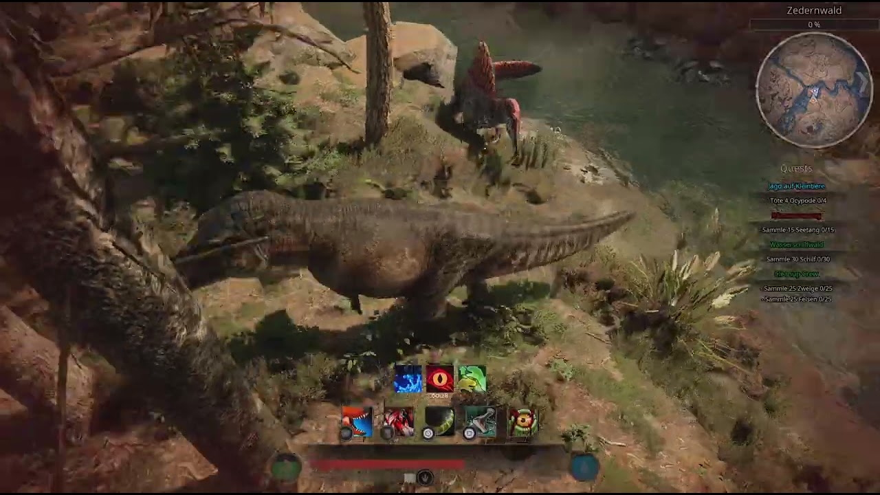 PoT Rexy vs Spino & 2 Sarcs 🫠🦖