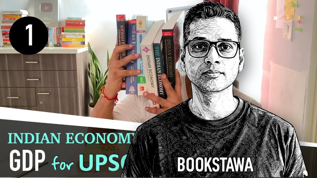 GDP | National Income | Indian Economy by Bookstawa for UPSC