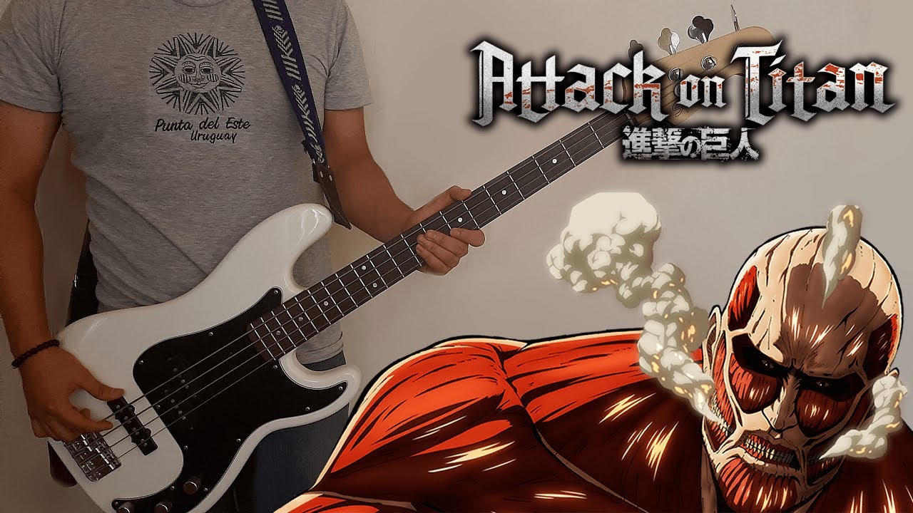 Guren no Yumiya - Linked Horizon (Bass Cover w/ Tabs)