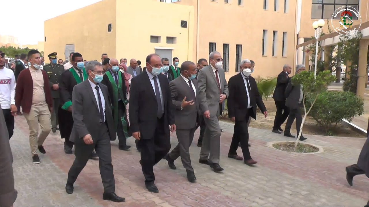 تقرير عن زيارة وزير التعليم العالي و البحث العلمي لجامعة محمد خيضر بسكرة