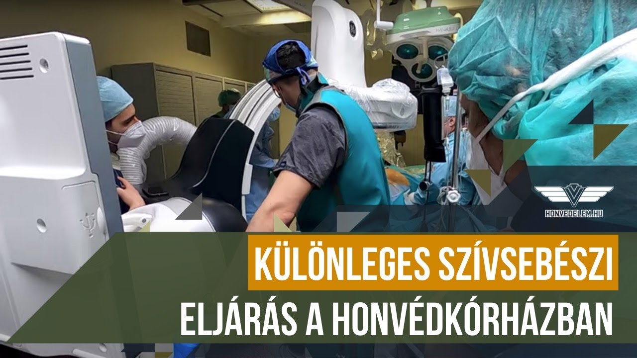 Különleges szívsebészi eljárás a Honvédkórházban