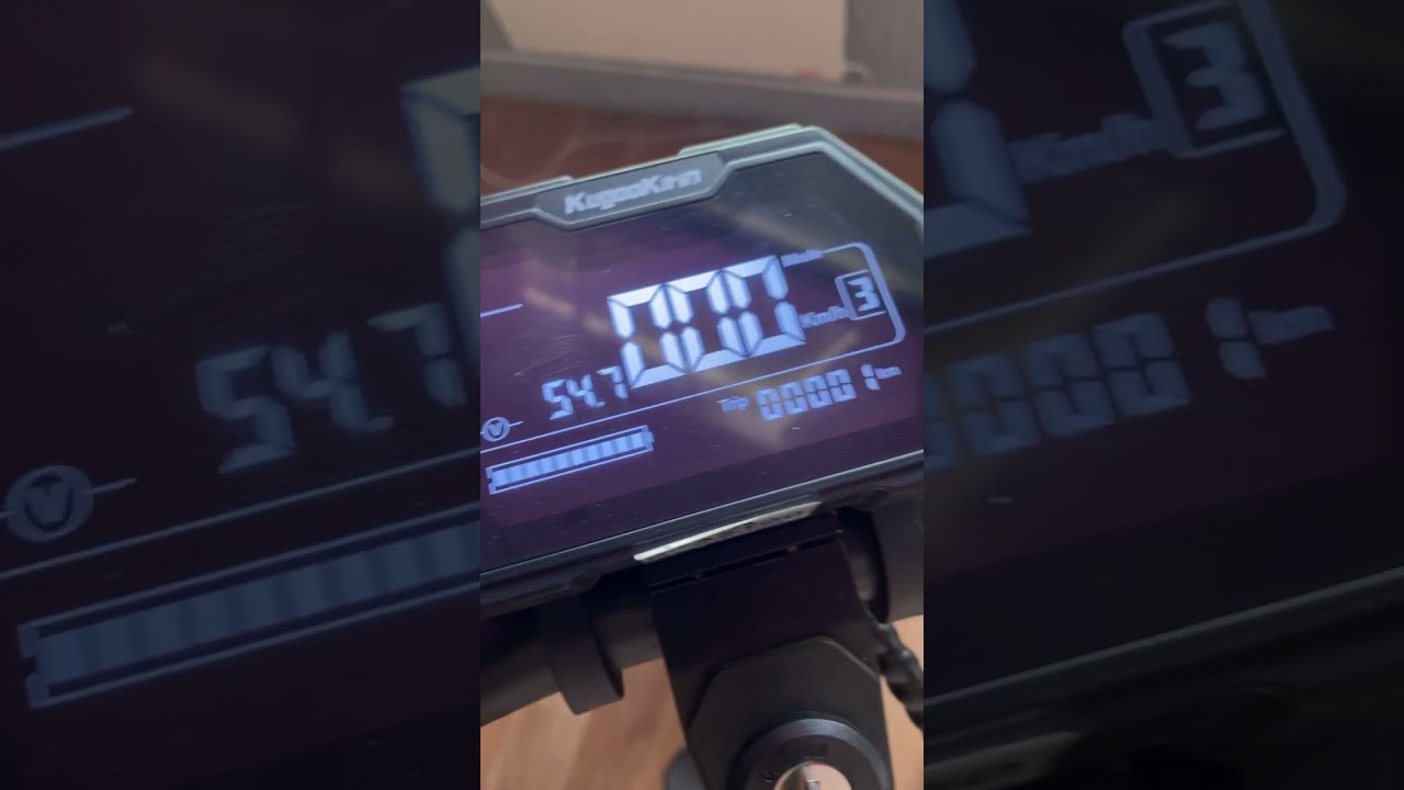 Электросамокат Kugoo m5 pro 1200w макс скорость max speed #1080p60fps #kugookirin