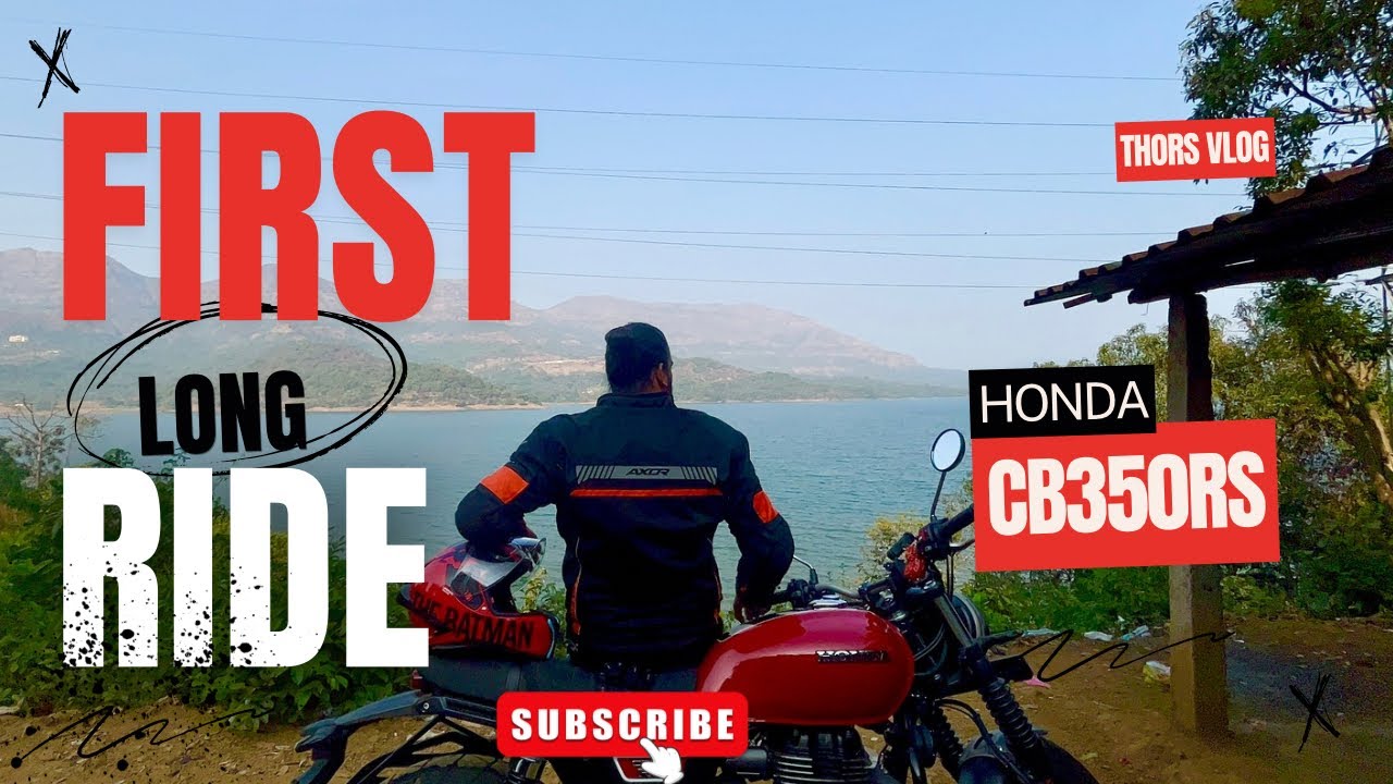 Honda Cb350rs First ride review | Pune to Aravi Beach | Beach Camping ⛺️ 2025