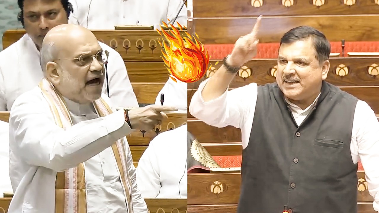 War Of Words Between Sanjay Singh vs Amit Shah, PM Modi Reaction In Lok Sabha | Modi vs janjay Singh