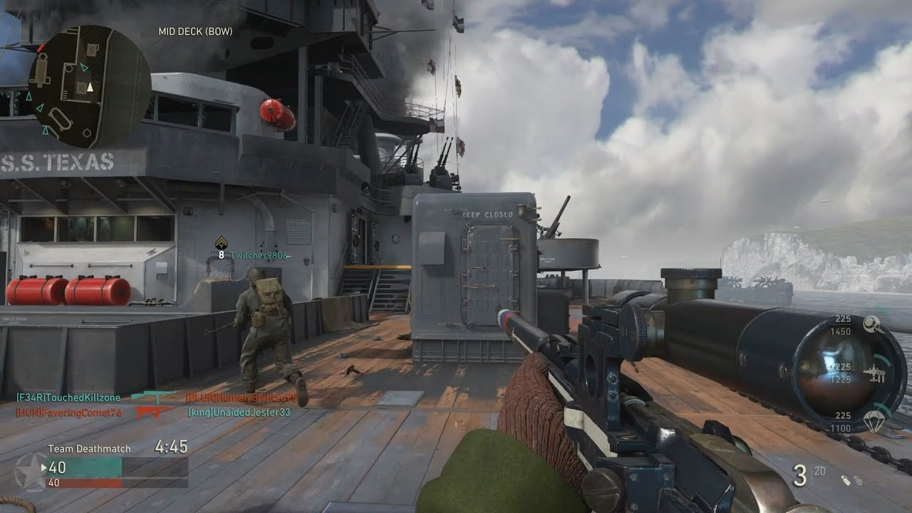 Call of Duty WW2: Team Deathmatch Gameplay (No Commentary)