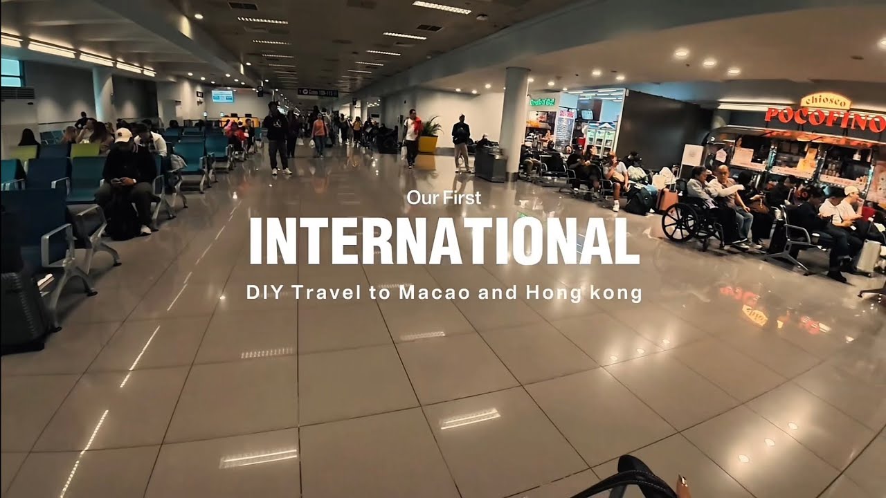 First international travel - MNL to Macau