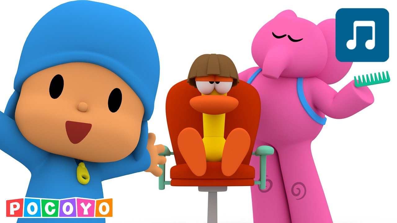 ¡Pato canta PIN PON! 🎶 ¡Aprende rutinas matutinas! | Pocoyó 🇪🇸 Español | Canciones infantiles