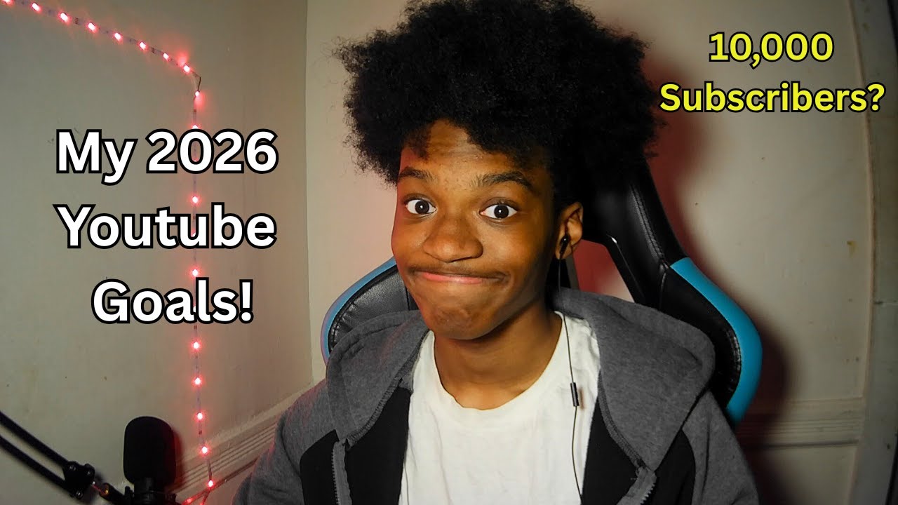 My 2026 YouTube Goals...! (10,000 Subscribers??)