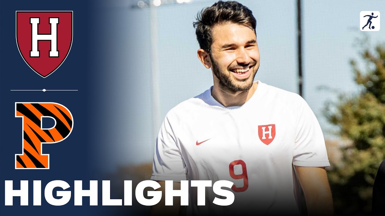 Harvard vs Princeton | NCAA College Soccer | Highlights - October 28, 2023