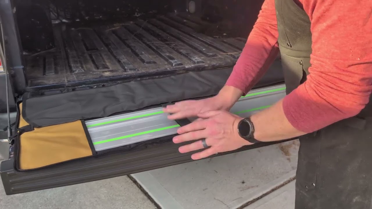 MELOTOUGH Track Saw Guide Rail Bag | Durable Protection for YOUR Guide Rails!
