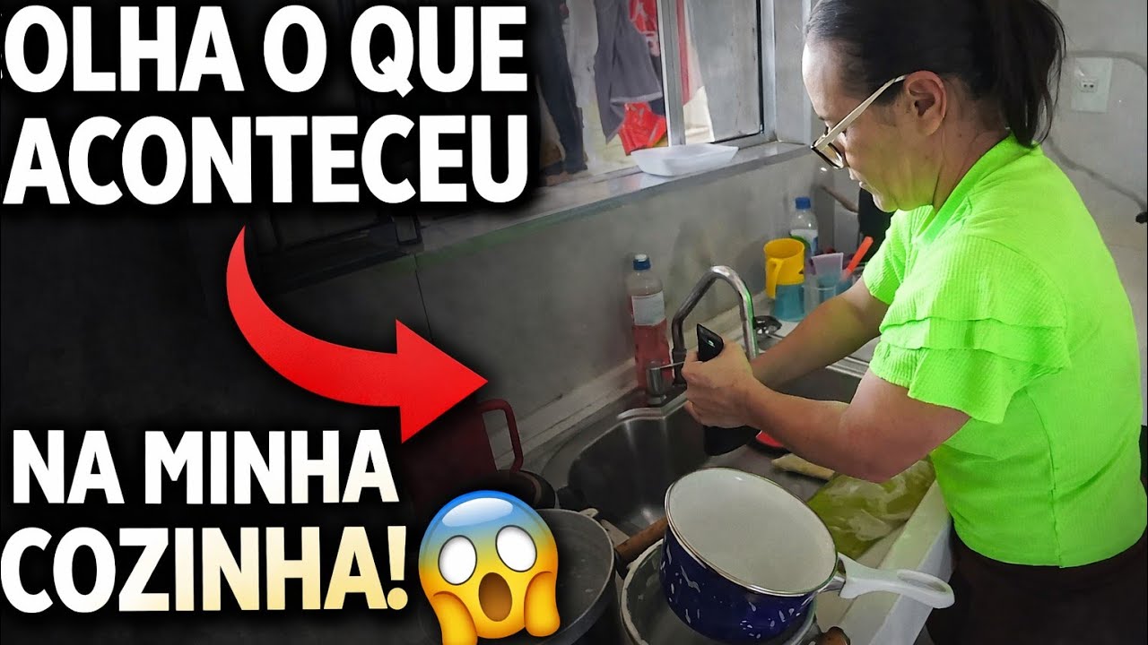 Olha o Que Aconteceu na Minha Cozinha! 😳 | Rotina de Mãe Lavando Louça e Limpando a Casa