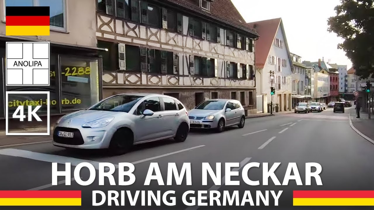 Driving GERMANY 🚙 🇩🇪 Horb am Neckar, Epfendorf, Fischingen - Fahren Deutschland 4K