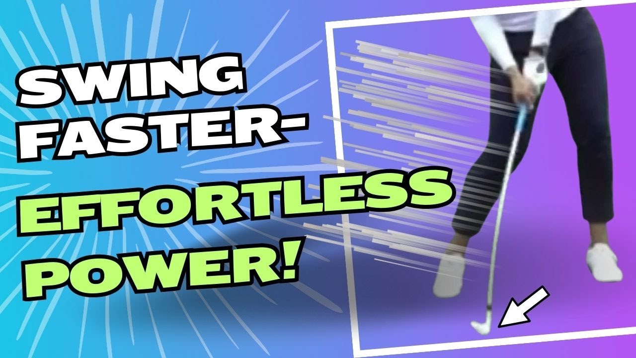 Golf Swing Secret: Make the Club Feel Lighter for Effortless Speed & Power! ⛳️🔥