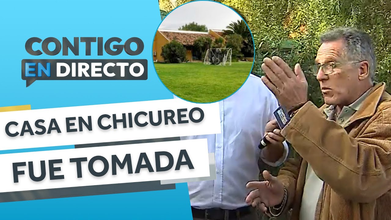 ARRIENDA HASTA LA PISCINA: Casa de $400 millones en Chicureo estaría tomada - Contigo en Directo